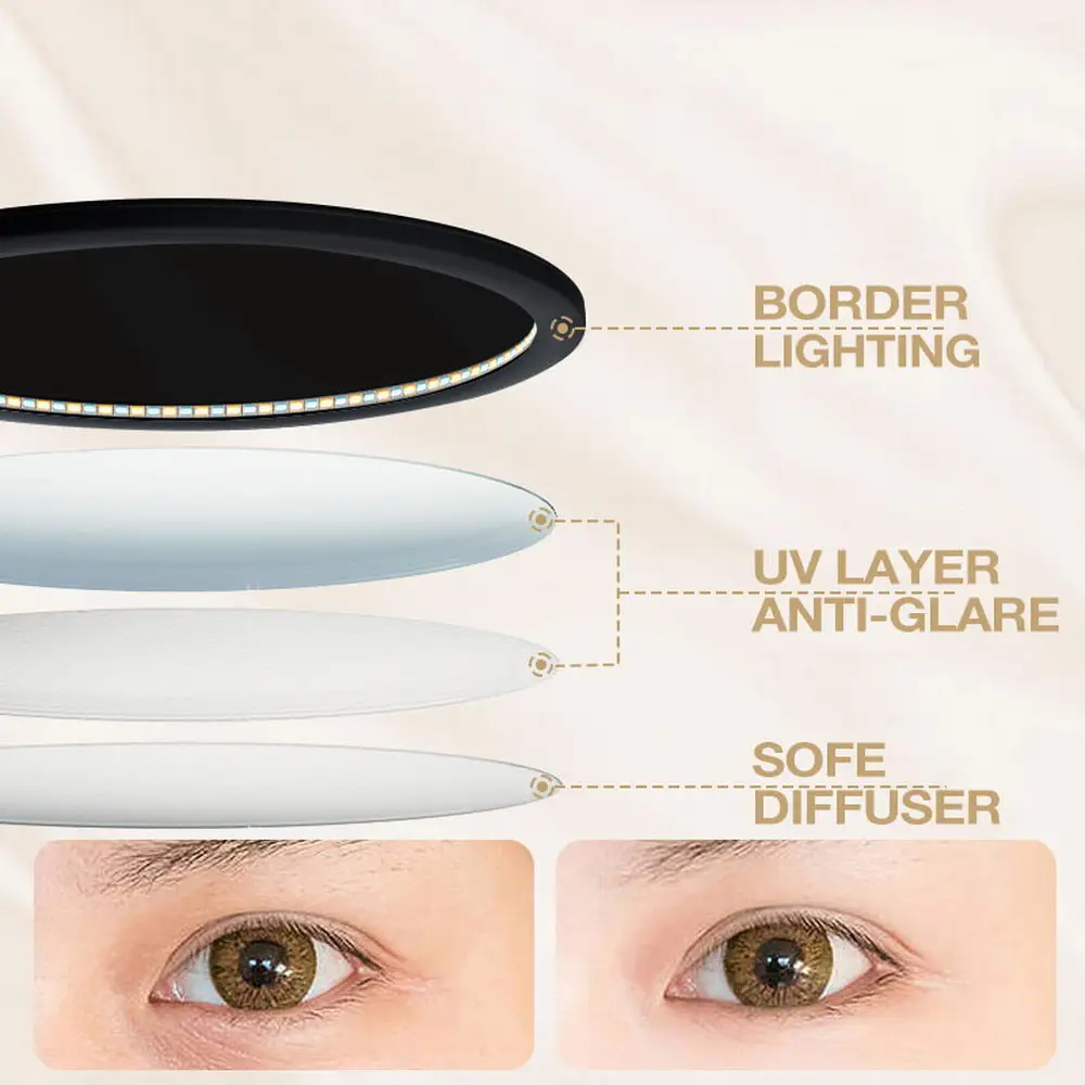 10 Cal światła Led z pełnym ekranem i oświetleniem biurkowym do oświetlenie fotograficzne do studia fotograficznego na żywo