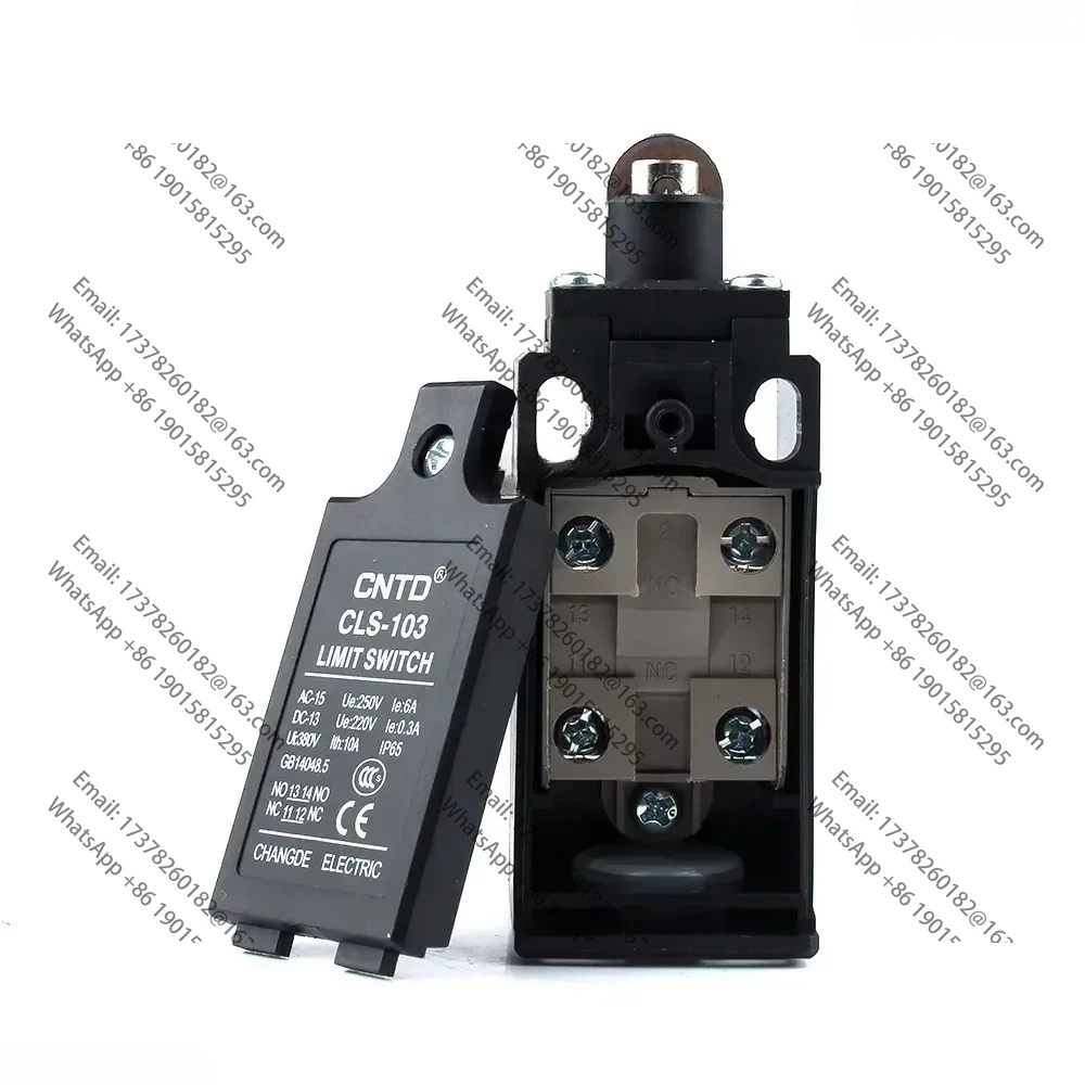 

CNTD CLS Series Travel Limit Switch Water Resistant Oil Belt Pulley Momentary 1NO1NC 10A 250V Ip65 CLS-103 TZ-9212