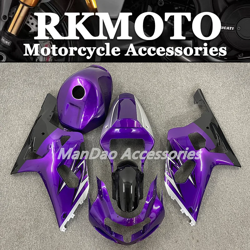 

Motorcycle Whole Fairing kit fit for GSXR600 750 01 02 03 GSXR 600 GSX-R750 K1 2003 2001 2002 full Fairings set purple