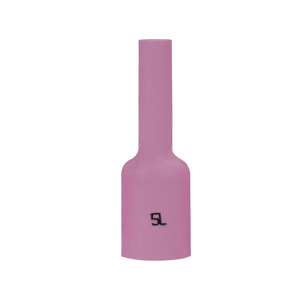 Boquillas de alúmina para soplete de soldadura TIG WP17 18 26, accesorios consumibles, 76mm, caja de 10 piezas, 54N14L, 54N15L, 54N16L, 54N17L