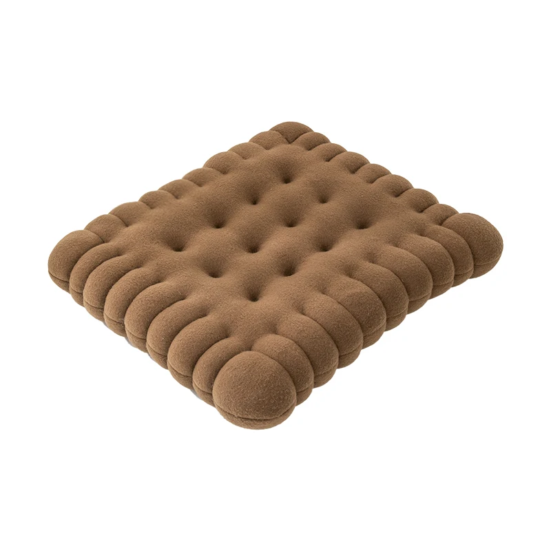 Thickened Plush Biscuit Cushion