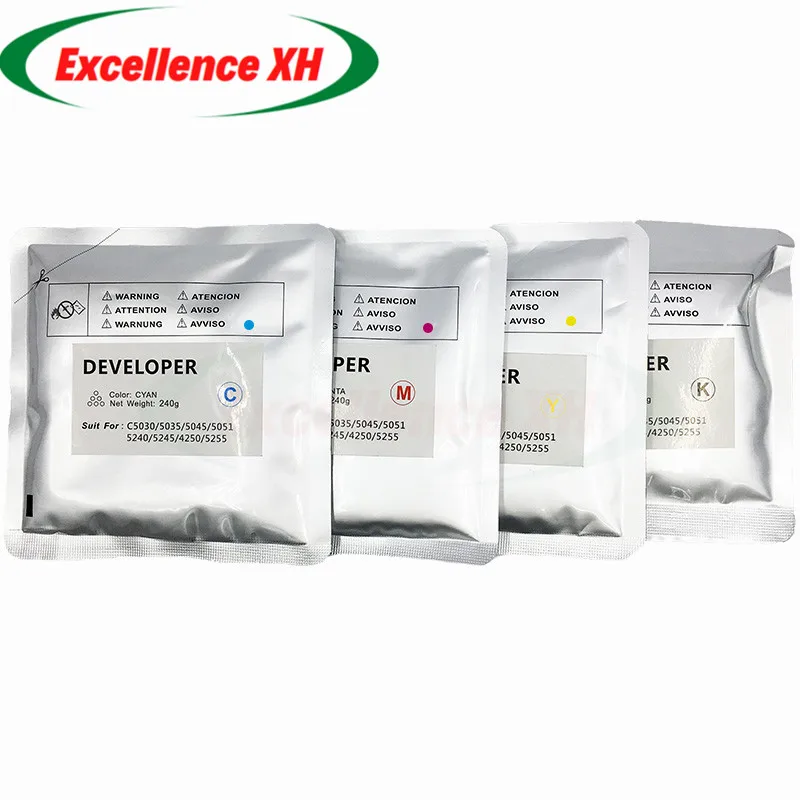 1Set C5030 Developer Iron Powder NPG-45 NPG-46 for Canon IR ADV C5035 C5045 C5051 C5240 C5245 C5250 IRC5030 IRC5035 IRC5045