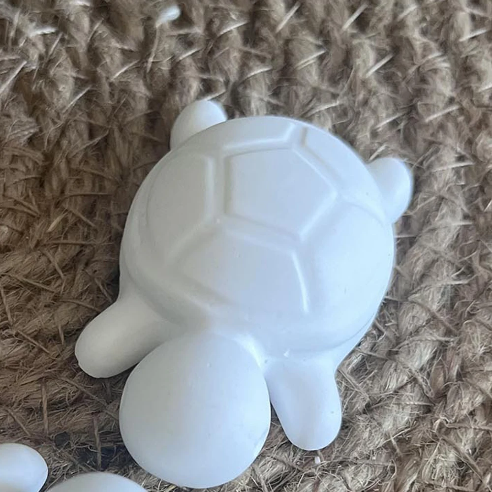 Small Turtle Ornament Silicone Mould Mini Turtle Decoration Plaster Mold Drip Mould Miniature Turtle Mold Reusable Decorative