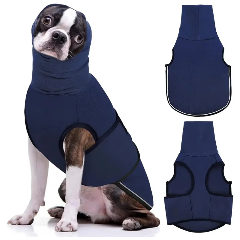 PB-Hond Angst Vest, Donder Jas Voor Grote Hond Kalmerende Jas Met Capuchon, Hond Angst Jas Hond Hoodies Voor Lawaai