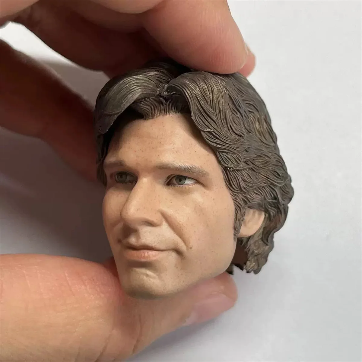 

1/6 Head Carving Sculpt Harrison Ford Young / Old Version Soldier painted /Unpaited lModel For 12'' Action Figure Body Toys