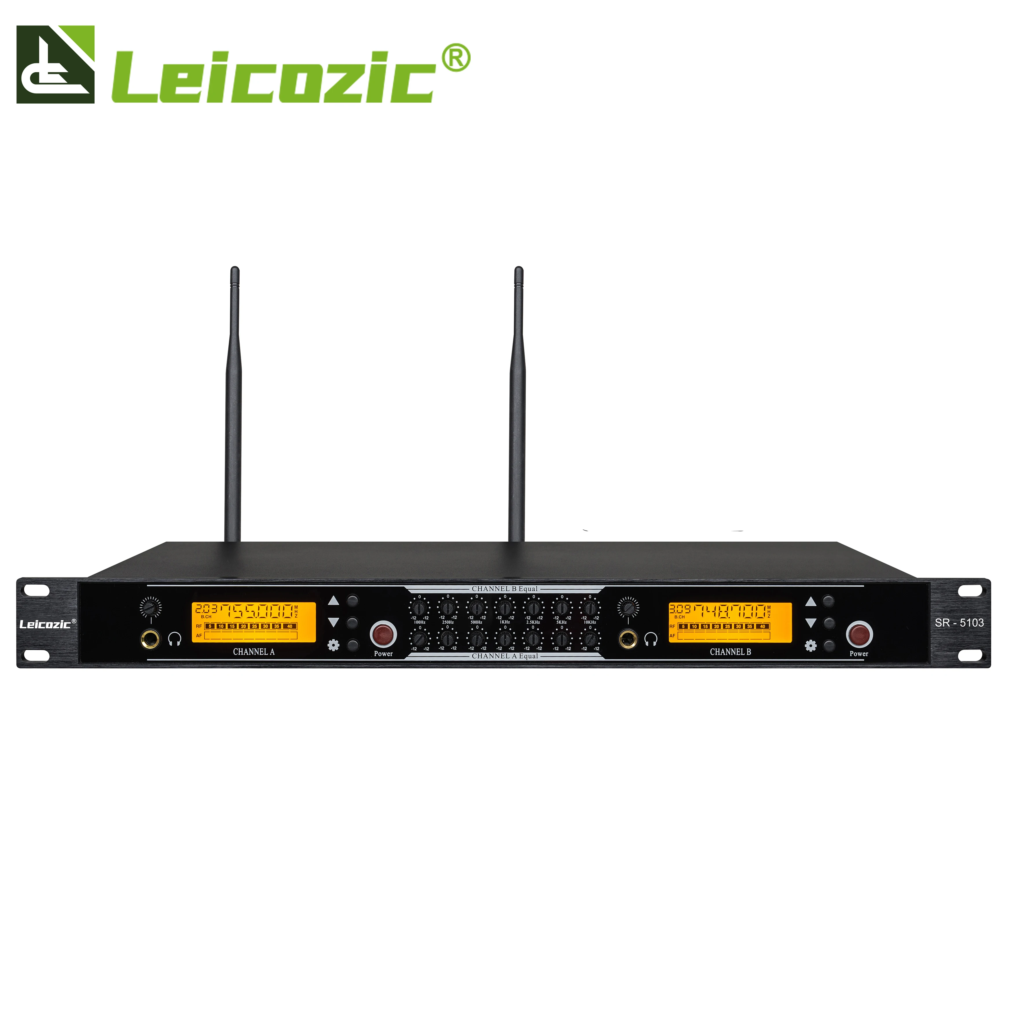 Новый сценический возврат с ревербератором эквалайзер внутриканальный монитор De Audio Беспроводная система мониторинга внутриканальное звуковое оборудование SR5103