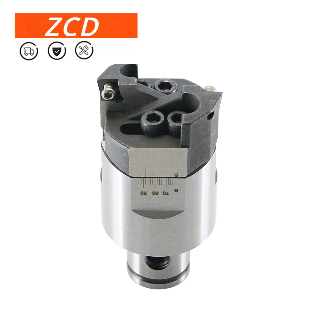 ZCD RBH Double-Edged CNC Adjustable BT30 BT40 SK40 Tool Holder RBH Boring Bar Boring Cutter Boring Handle LBK Rough Head