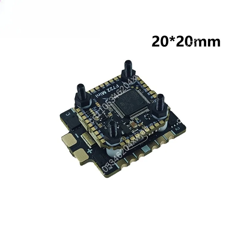 

FPV F7MINI Flight Stack 55A 60A 70A Mini ESC 20x20mm F722 Drone Racing Quadcopter Control System