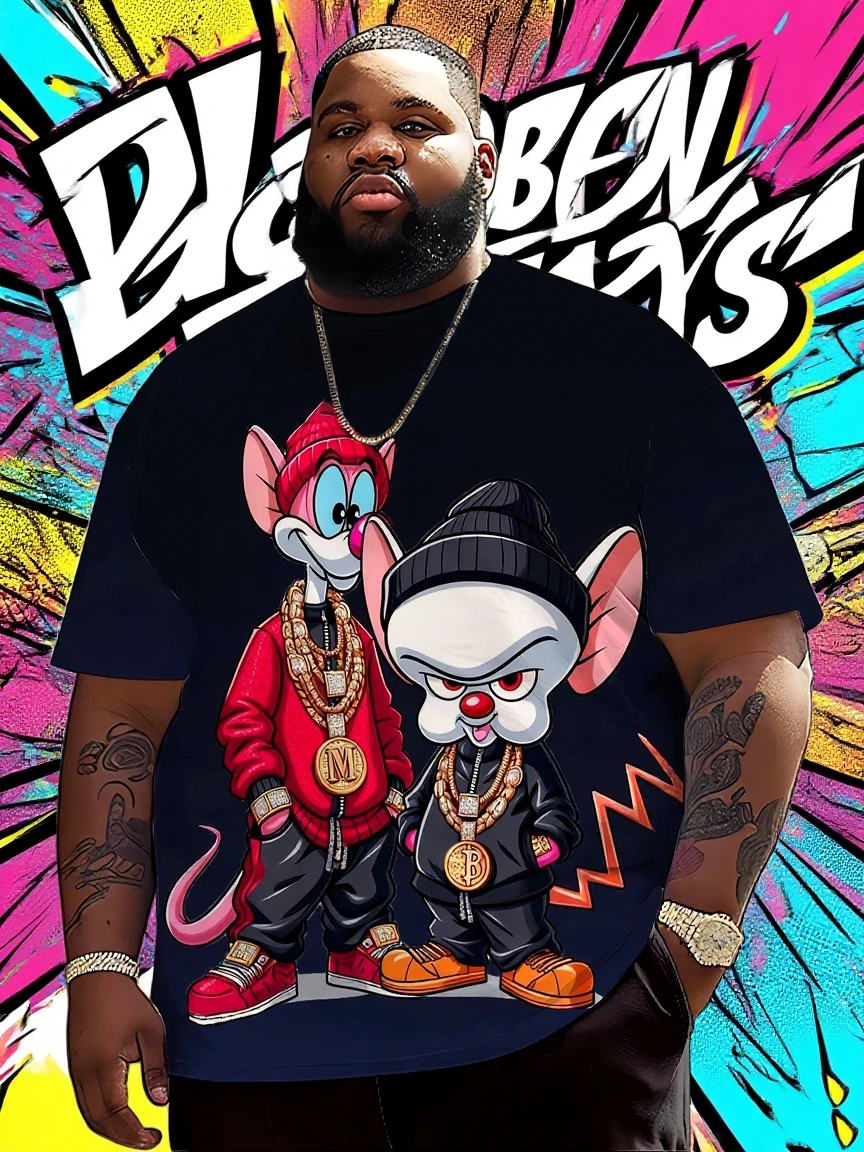 

New 2025 Men's Quick-drying T-shirt Short Sleeve Comfortable Sports Casual Breathable Men's Top T-shirt Large Size Loose Top