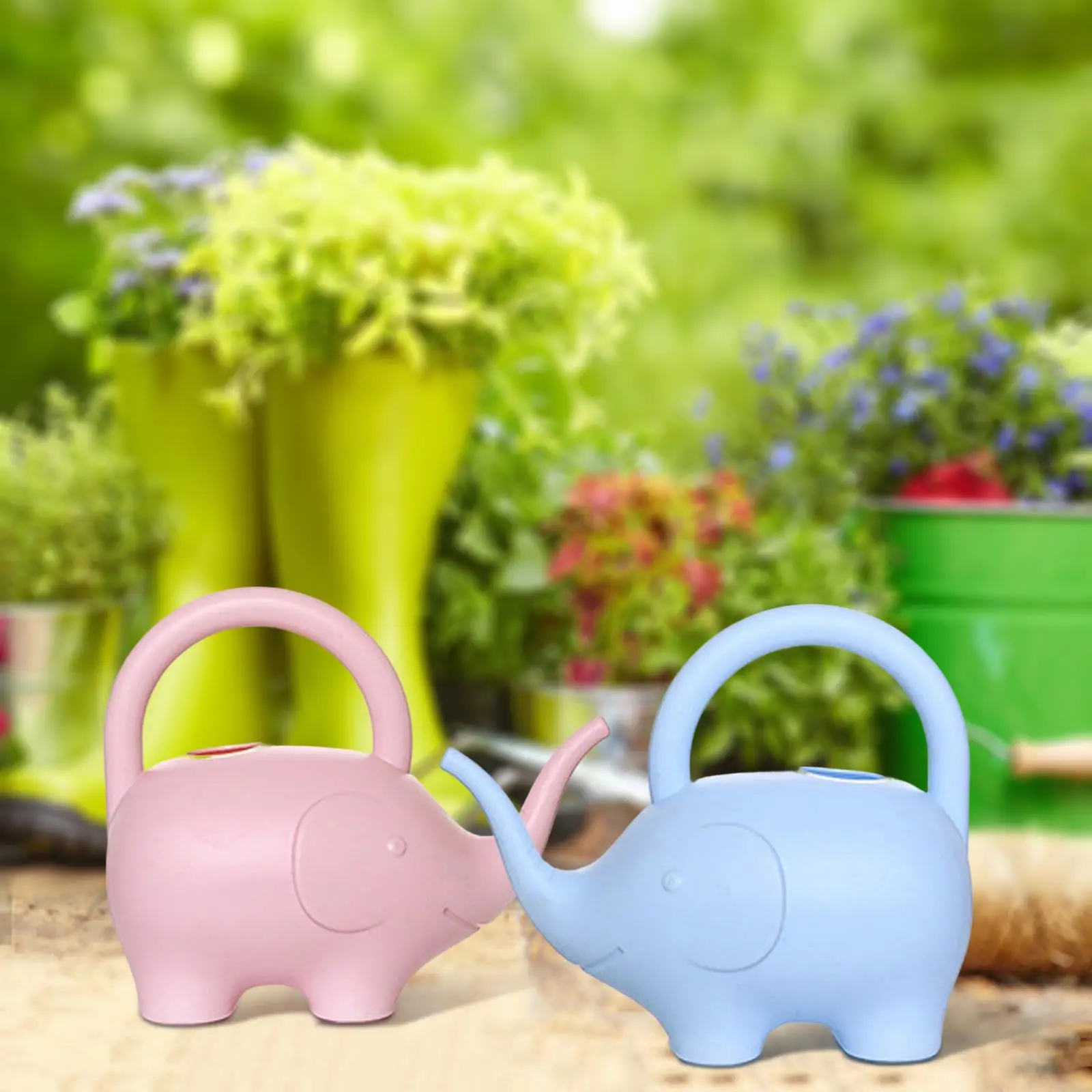 

Easy to use Watering Animal-shaped Watering Kettle Adorable Cartoon 1.5L Watering Kettle with Capacity for Plants for Efficient