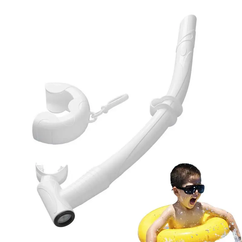 

Kids Breathing Tube Wet Snorkel Easy Breath For Diving & Swimming Flexible Child Training Swimming Snorkel Snorkeling Gear For