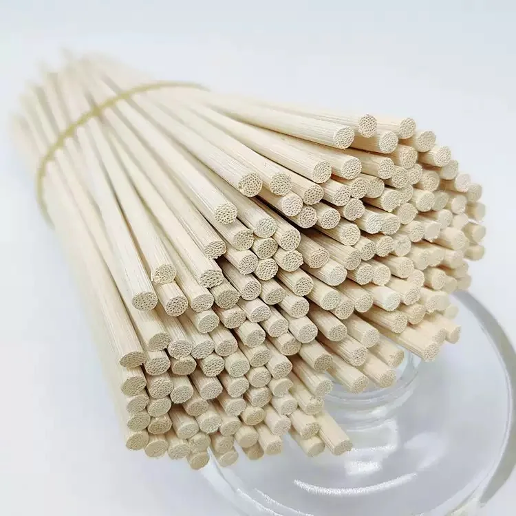 500PCS 3/4/5MM x L30/25/23/15CM Indonesia Home Decorative Wood Rattan Sticks, Reed Diffuser Replacement Refill Diffuse Sticks view 2