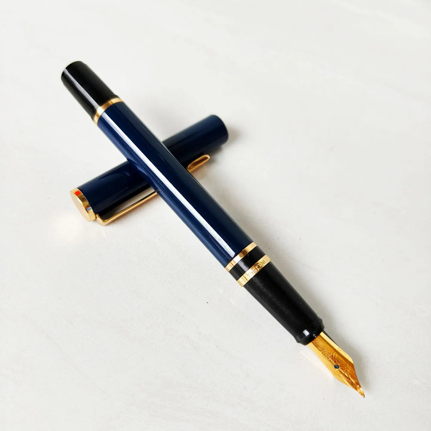 Rare 1996 Hero 59 Fountain Pen Curved Tip Exquisite Craftsmanship Office Writing Collectible Clearance Special Offer