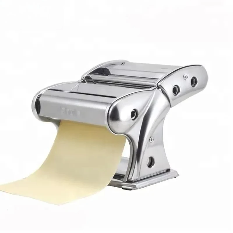 New Design Optional Stainless Steel Manual Streamline Pasta Maker Machine for Making Fresh Pasta and Noodle
