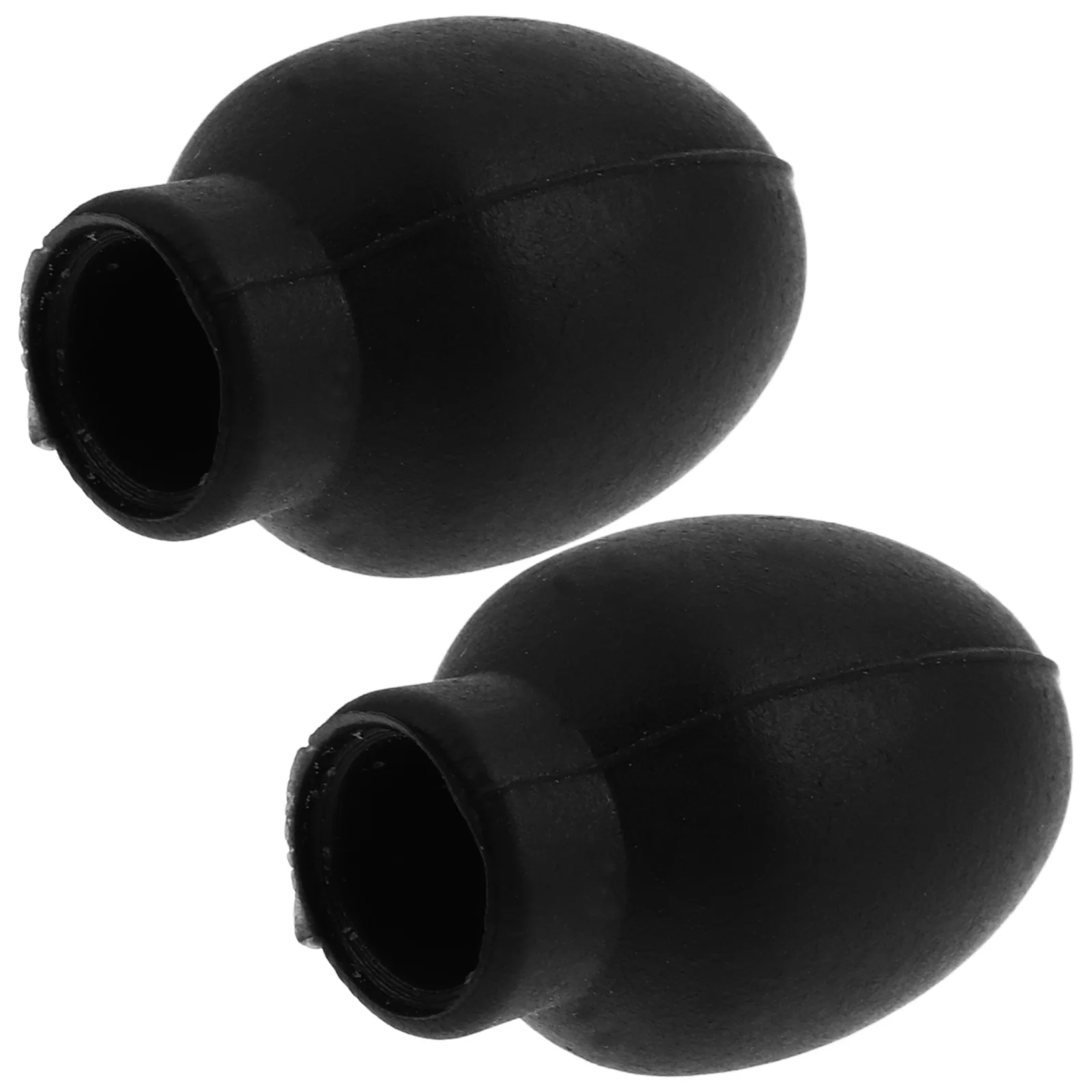 

1Pair Rubber Drumstick Tips Protective Covers High Elasticity Drumstick Mute Accessories for Home Practice Drum Accessories