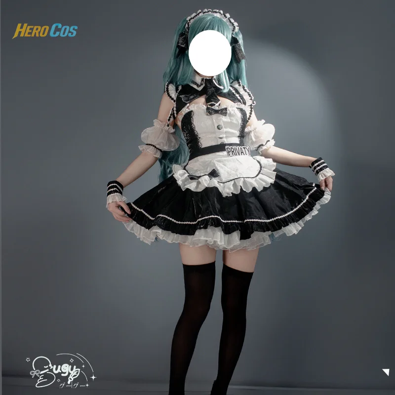 

NIKKE：The Goddess of Victory Privaty Cosplay Costume Cafe Maid Dress Hallowmas Christmas Role Play Women HERO Cos