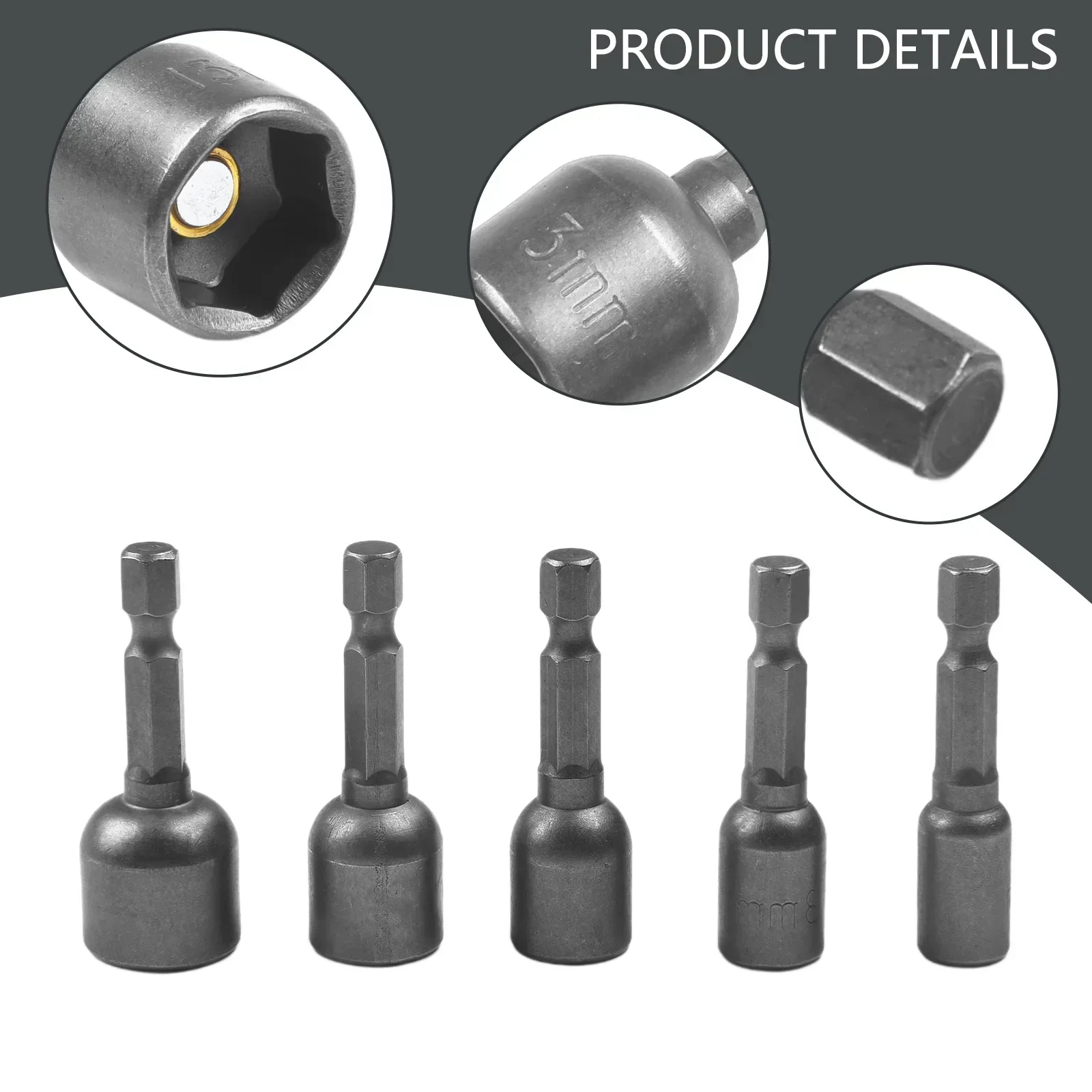 

Подходит для всех электрических дрелей, шестигранные электрические сверла, шт., плотно и надежно. Хромованадиевая сталь, плотно и надежно.