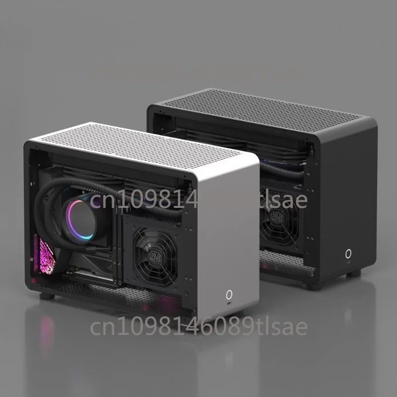 

Шасси из алюминиевого сплава А4, прозрачное шасси ITX с водяным охлаждением