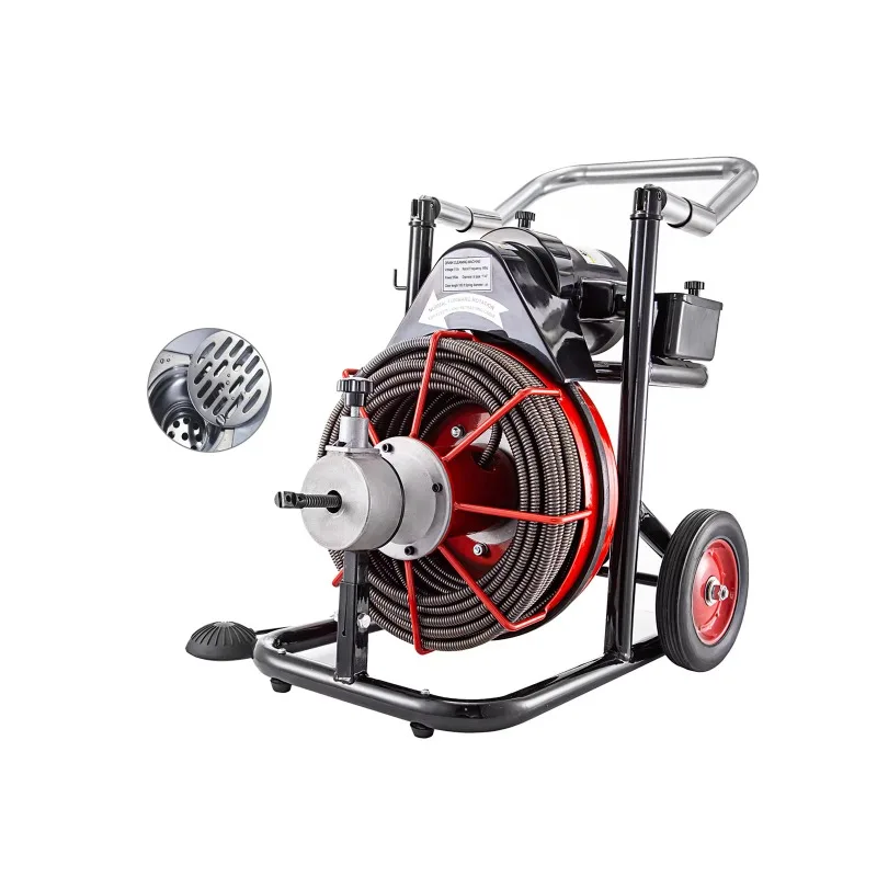 آلة تنظيف تصريف الأنابيب 100 قدم / 30 م آلة التنظيف #2