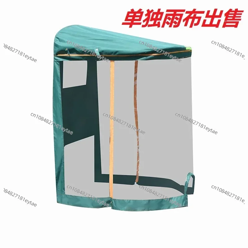 Electric tricycle shed, driver's cab, sunshade, front windshield, fully enclosed canopy, rainproof canopy