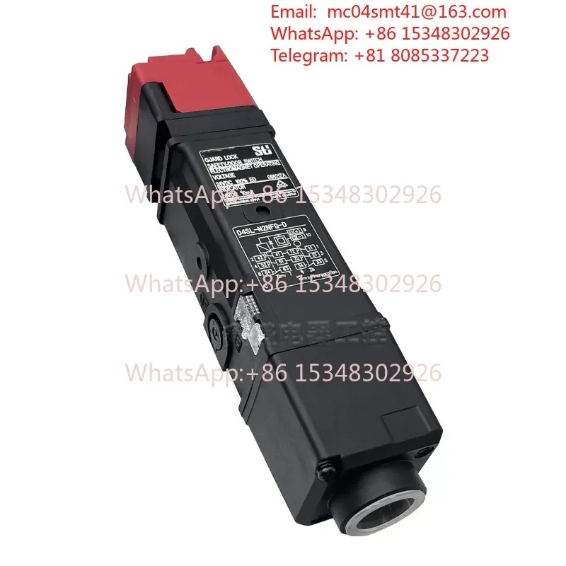 Industrial Safety Interlock Door Lock Switch D4SL Series Multiple Models Electromagnetic Locking Sensor For Automation Machinery