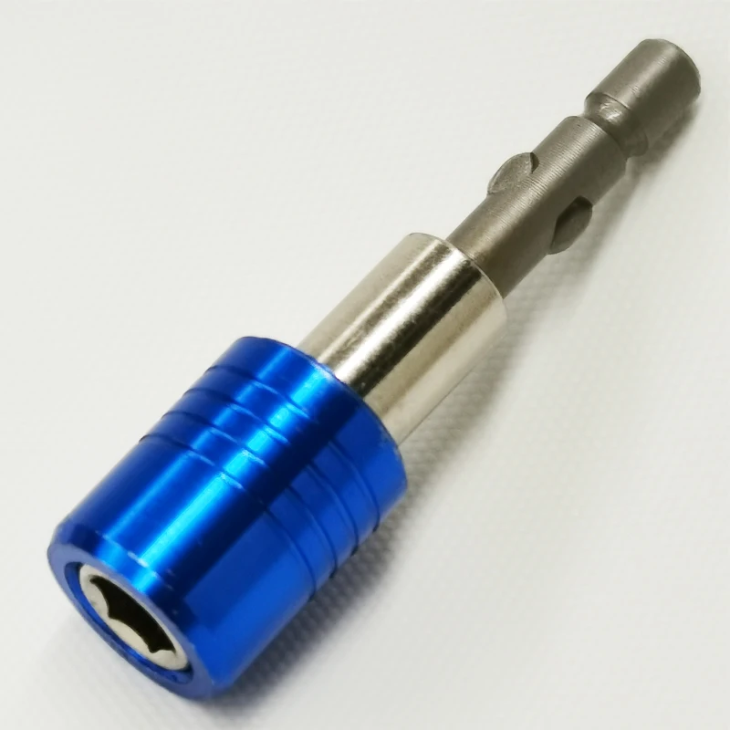 New Quick Release Transfer Tools Extend Bar 60mm for Electric 800/801/802 To 1/4 6.35mm Hex Shank Screwdriver Bit Holder Adapter