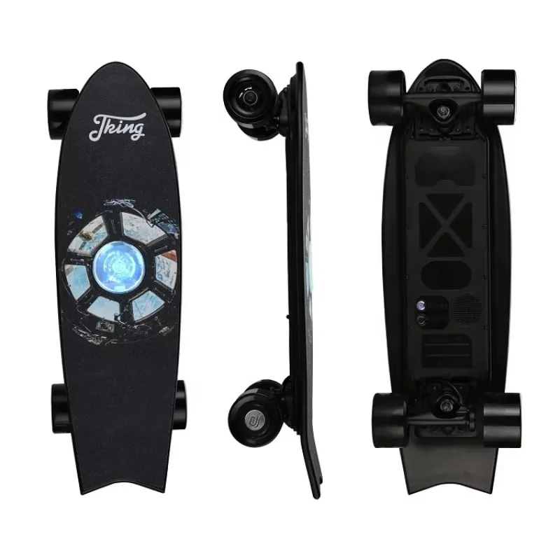 Airo Hot Selling Jking H2E 350W Electric Skateboard 25 KM/H Max Speed PP+ABS Deck 80KGS Load Fish Board Wholesale