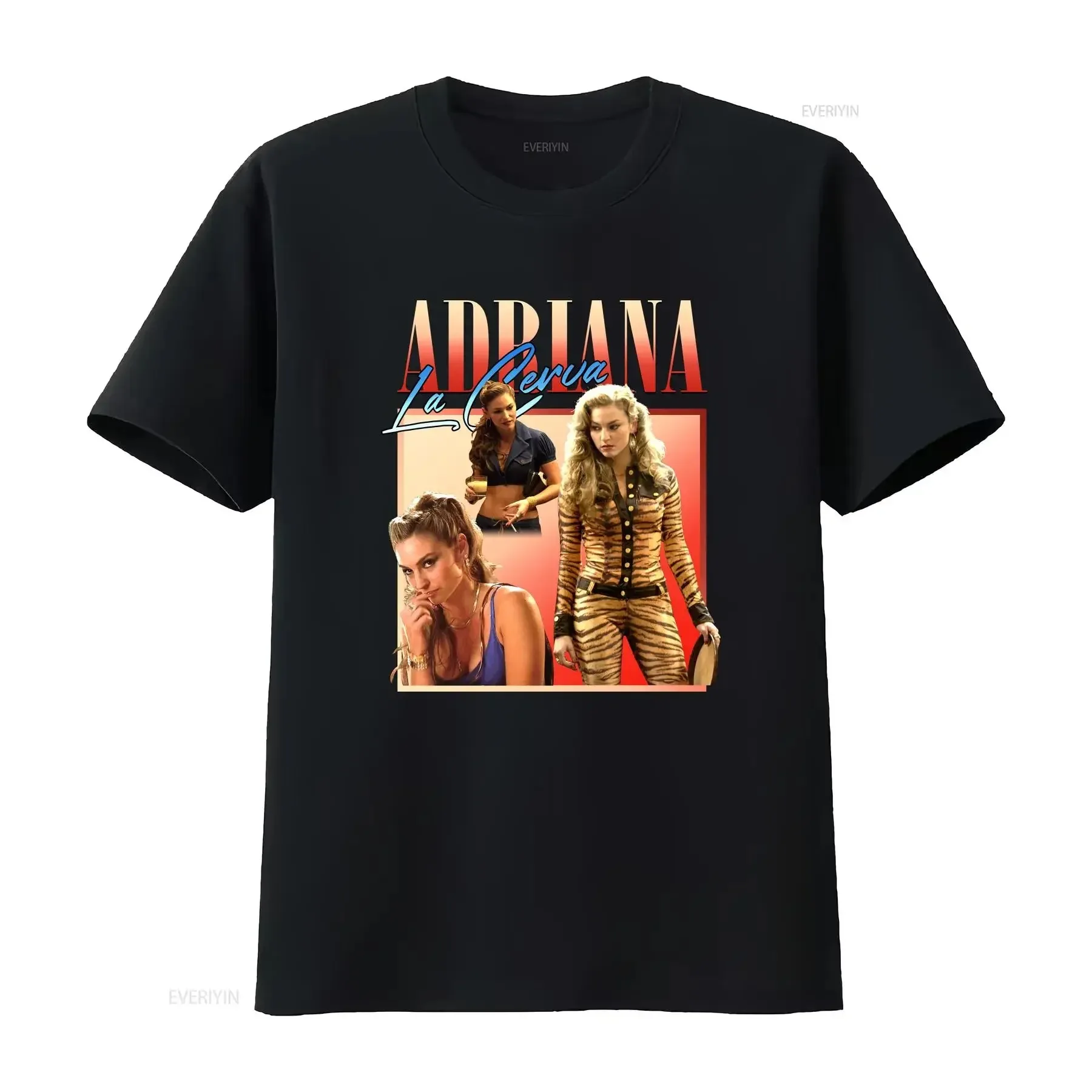 

Футболка ADRIANA LA CERVA Homage для любителей Sopranos Chris Moltisanti Girlfriend с длинными рукавами, винтажная, стильная, мягкая