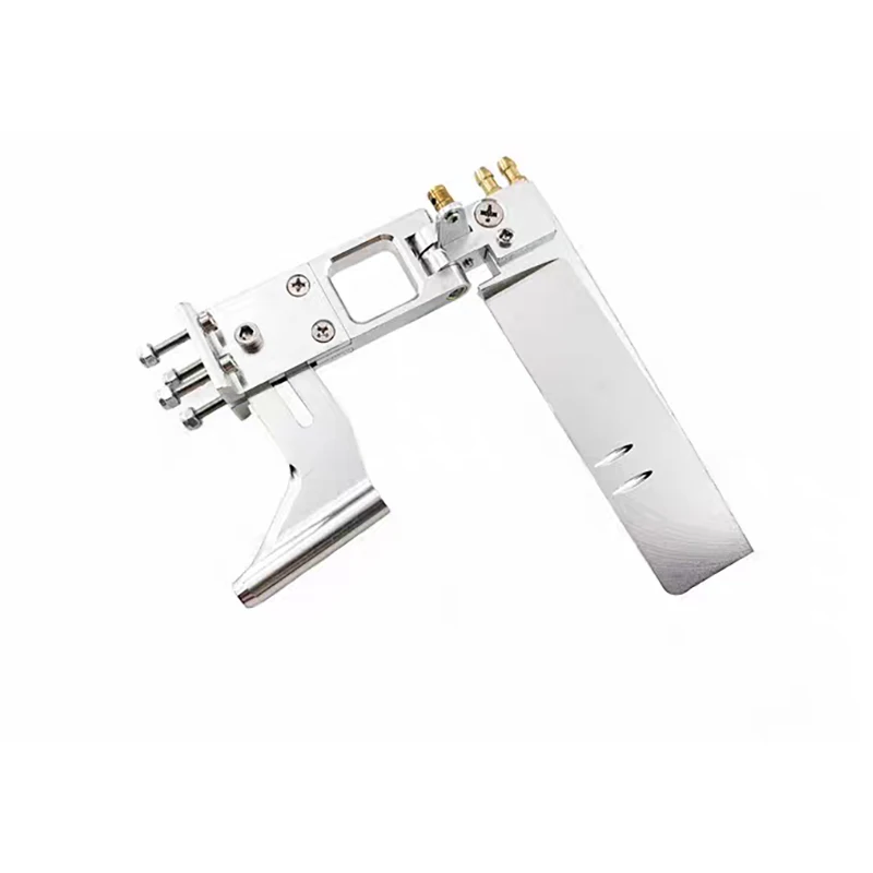 1Set Tail 4MM Shaft Bracket with Aluminum Alloy 110mm Water Absorbing Rudder Aluminum Suction Rudders for CAT RC Jet