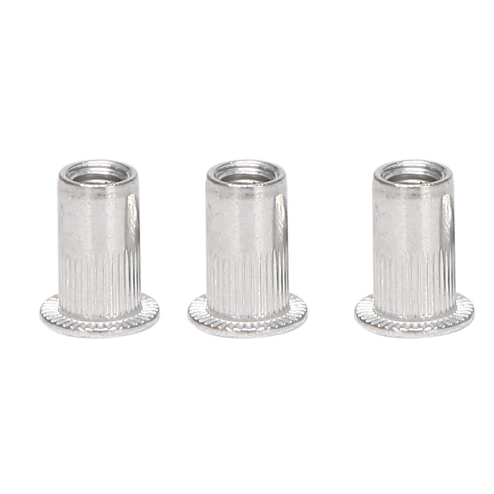 BBNV-M5 Алюминиевые заклепки с плоской головкой, вставные гайки, серебряные тона, 20 шт.