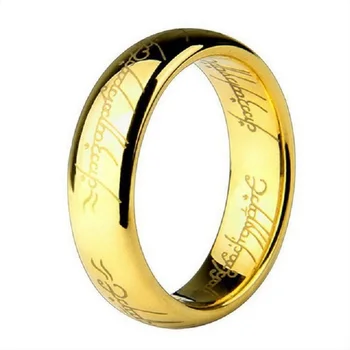 6MM Stainless Steel Laser Engraving Exquisite Couples Wedding Rings, Men And Women…