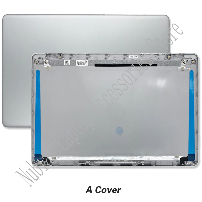 For HP 15-DW 15S-DU DR 250 G8 TPN-C139 Laptop LCD Back Cover Front Bezel Hinge Palmrest Bottom Case Silver L52012-001 L52007-001