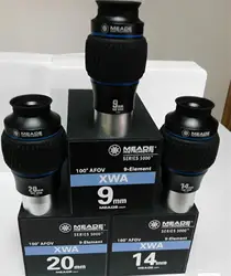 Mead-Ultra-Wide-Angle MWA Okulary, 100 stopni, 1,25