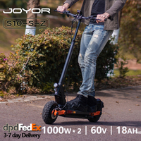 JOYOR S10-S-Z Folding Electric Scooter Dual 1000W Motor 10\