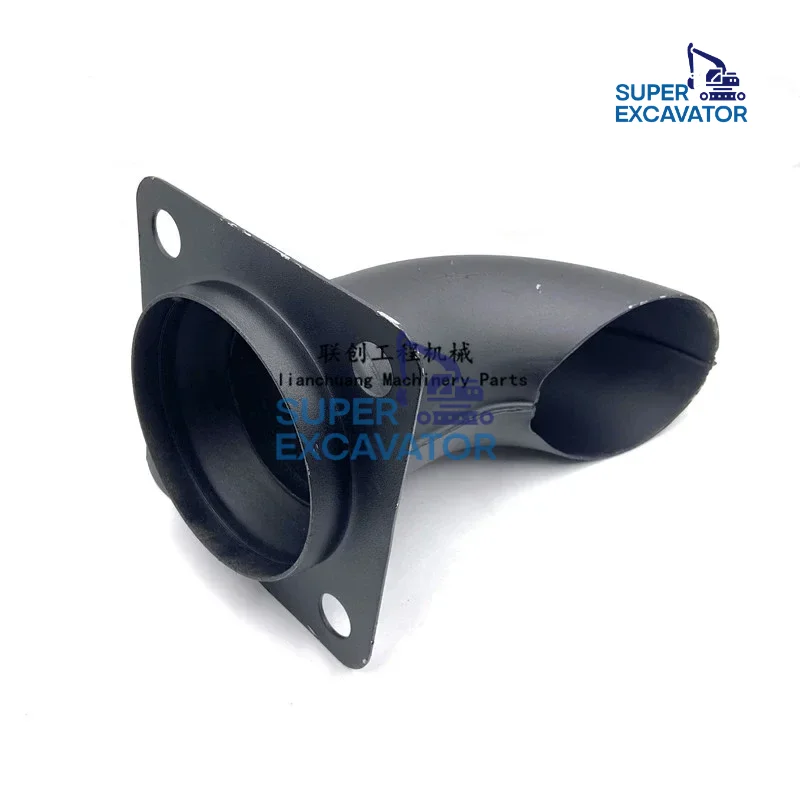 For Komatsu PC300 PC350 PC360-7 Muffler tail pipe engine muffler elbow exhaust pipe Excavator accessories