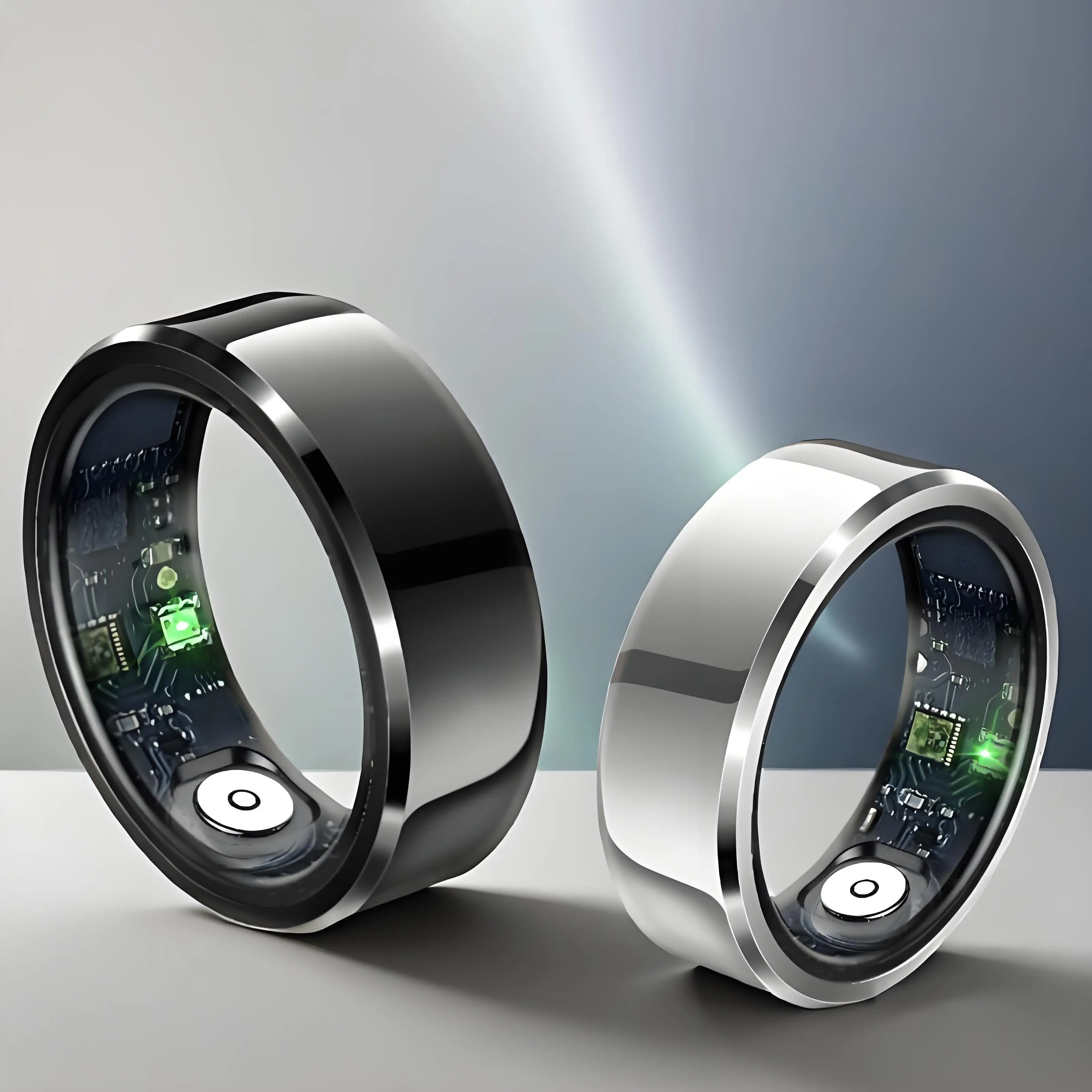 

Smart Ring 2025, Heart Rate, Blood Oxygen, Sleep Health Tracker,Men smart rings for woman smart gifts iphone Android Compatible