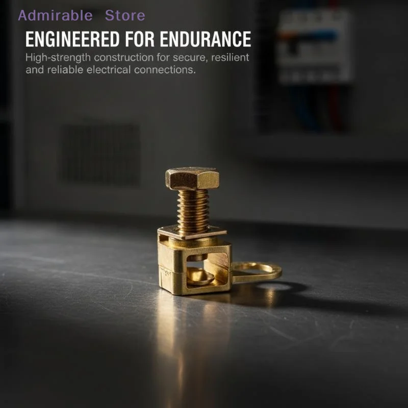 [W]Brass Copper Wire Crimp Terminal High Conductivity RoHS Compliant for Agricultural Machinery Commercial Wiring Projects