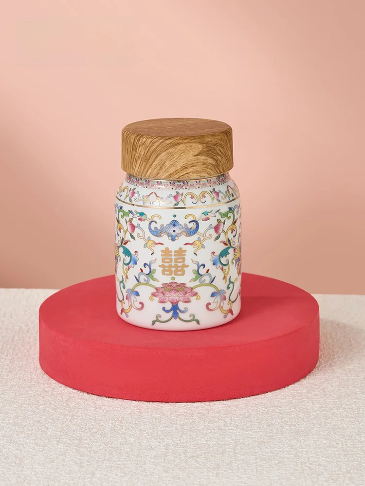 Innovative Dual-Layer Ceramic Companion Cup Museum Creative Birthday Gift Straight Body Cup Ceramic Material National Museum ...