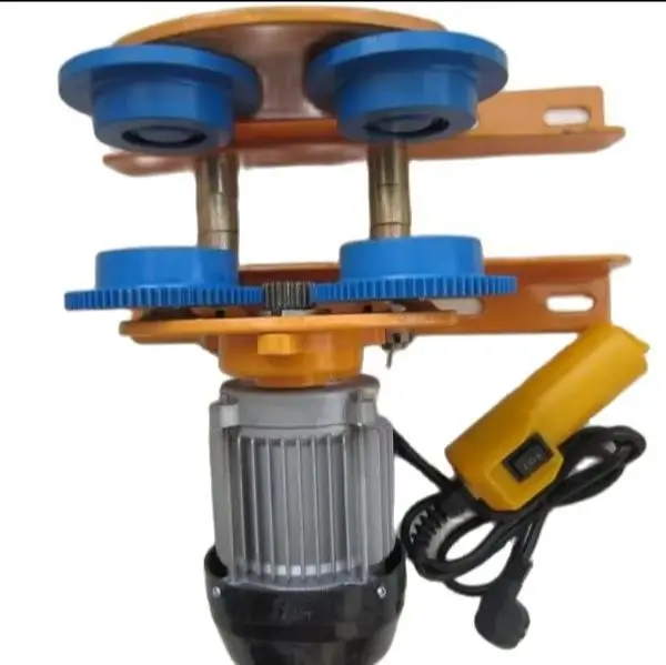 

220V 0.5T 1T Small Crane Mini Electric Hoist Accessories Electric Manual Equipped With a Handle Switch I-beam Pulley