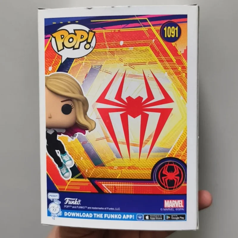 Marvel Spider-Man:into The SpiderVerse #1091 Figure Model Funko Pop Sculpture Doll Collect Souvenirs Gift Limited Edition Toy - Image 7