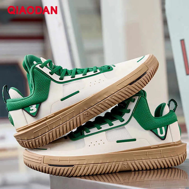 

QIAODAN Men's Basketball Shoes 2025 Autumn Breathable Wear-Resistant Trendy Sport Sneaker QDA013251188