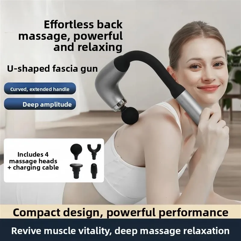 u-shaped-hook-massager-gun-small-arc-relaxing-full-body-back-shoulder-neck-muscle-relaxation-home-fitness-equipment-massage