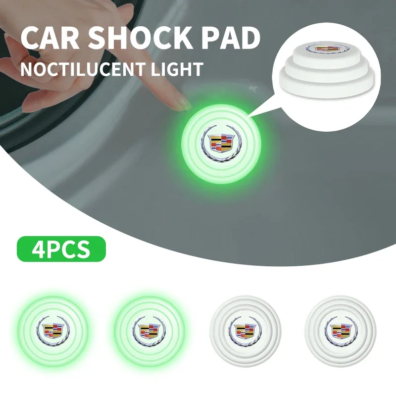 

1/2/4 шт. звукоизоляционная подушка для багажника автомобиля, светящийся амортизатор для Cadillac XT4, XT6, CTS, DTS, STS, XTS, ATS, BLS, SLS, CT5, аксессуары