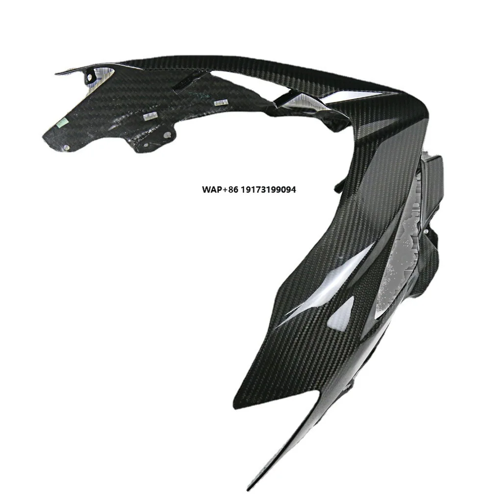 

For for Ninja 400 motorcycle modified Prereg carbon fiber head cover lampshade 2018