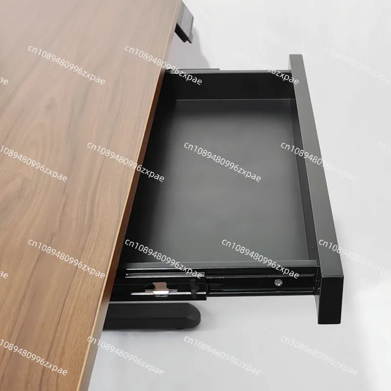 Thickened Silent Under Desk Keyboard Tray Invisible Drawer Slide Rail Support Pull Out Keyboard Holder Accessory