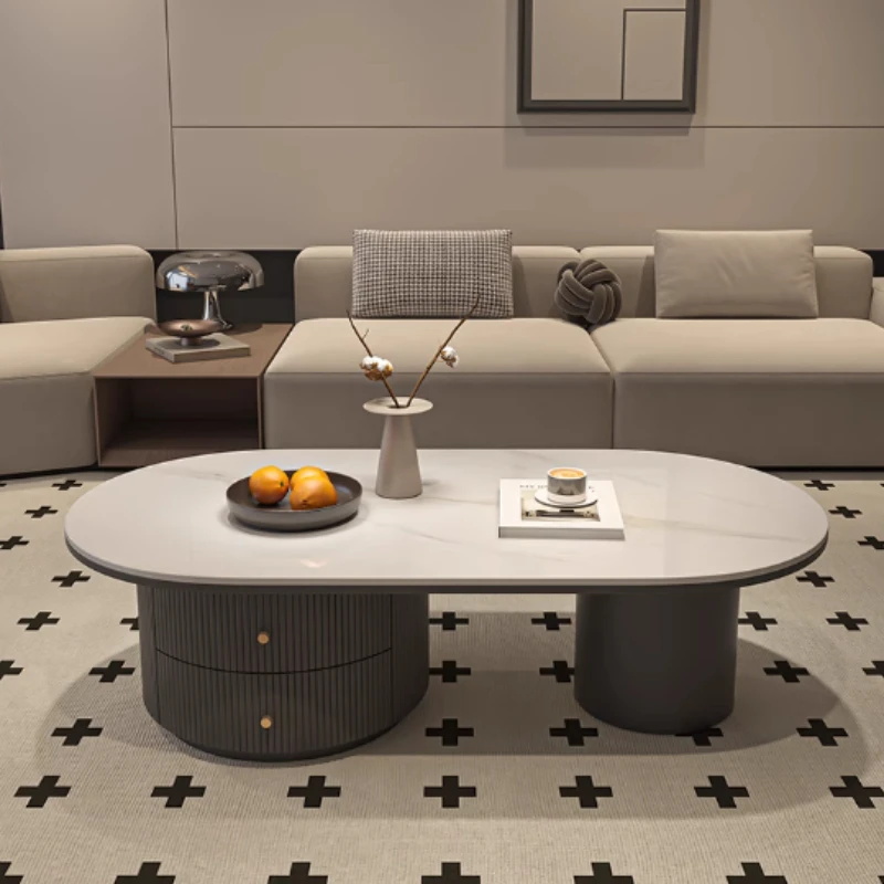 Gaveta branca mesa de centro flor design luxo sala estar mesa baixa mesas de centro para sala acessórios para casa