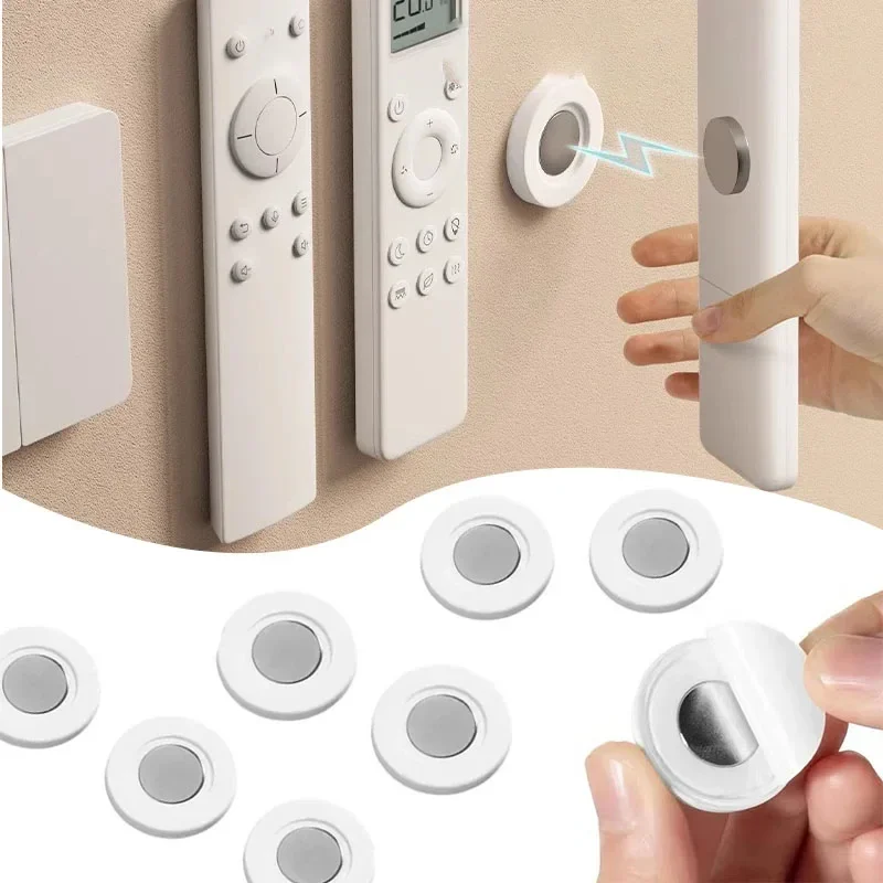 

Strong magnetic remote control bracket, strong magnetic self-adhesive hook remote control, magnetic suction wall storage bracket