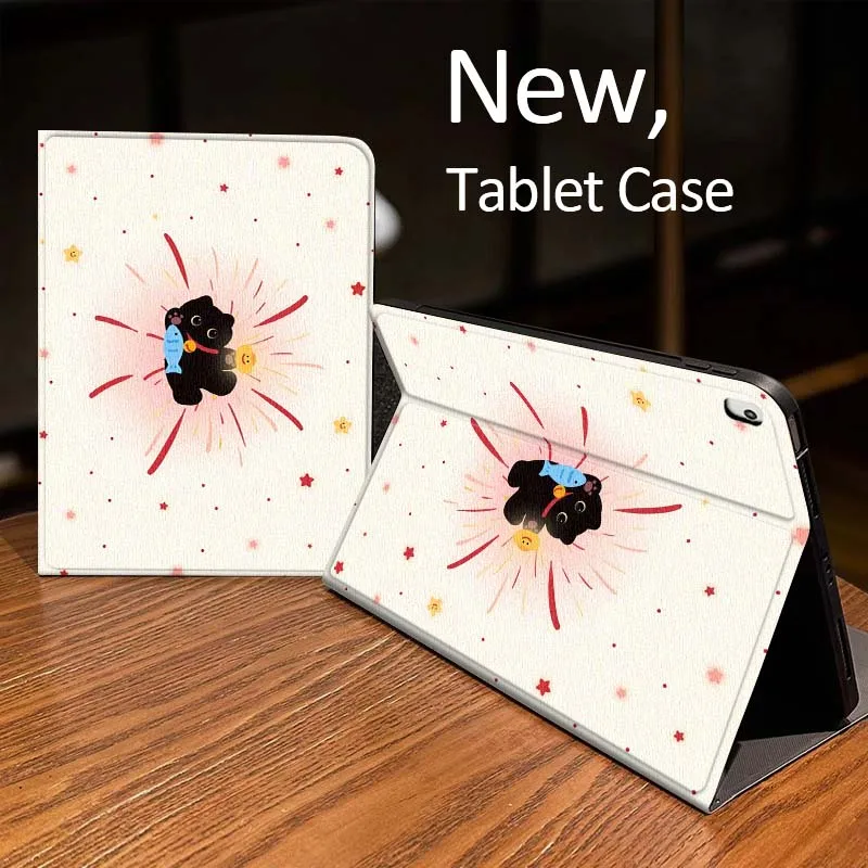 

Cartoon Bear Firework Star Case For iPad Pro mini Air 1 2 4 3 5 6 7 8gen 9gen 11 M2 M3 M4 6th 7th 10th 11th Gen 2025 Tablet