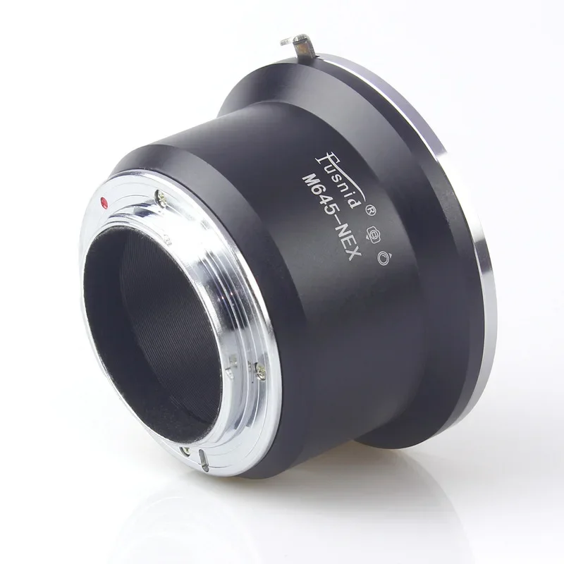 حلقة محول تركيب معدنية M645-NEX لعدسة سلسلة Mamiya 645 إلى كاميرا Sony E Mount A7، سلسلة A6000 وما إلى ذلك. ملحق التصوير الفوتوغرافي