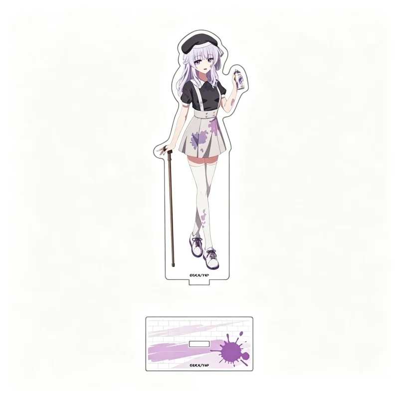 15cm Anime Classroom Of The Elite Acrylic Stand Modlel Desktop Decoration Game Collectible Ornament Gift For Fans Keychain